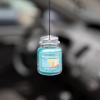 imageYankee Candle Car Air Fresheners Hanging Car Jar Ultimate 3Pack Neutralizes Odors Up To 30 Days Includes 1 Leather 1 Midsummers Night and 1 New ScentBahama Breeze