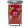 imageYankee Candle Kitchen Spice Scented Signature 20oz Large Jar 2Wick Candle Over 60 Hours of Burn TimeRed Apple Wreath