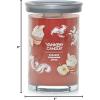 imageYankee Candle Kitchen Spice Scented Signature 20oz Large Jar 2Wick Candle Over 60 Hours of Burn TimeSugared Cinnamon Apple