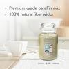 imageYankee Candle Large Jar Scented Candle with up to 150 Hour Burn Time Premium Plant Wax Blend for Consistent Burn 22 oz Jar Candle with Room Filling Fragrance Sage ampamp CitrusSage  Citrus