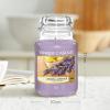 imageYankee Candle Large Jar Scented Candle with up to 150 Hour Burn Time Premium Plant Wax Blend for Consistent Burn 22 oz Jar Candle with Room Filling Fragrance Sage ampamp CitrusLemon Lavender