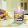 imageYankee Candle Large Jar Scented Candle with up to 150 Hour Burn Time Premium Plant Wax Blend for Consistent Burn 22 oz Jar Candle with Room Filling Fragrance Sage ampamp CitrusLemon Lavender
