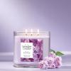 imageYankee Candle Lilac Blossoms Scented Classic 22oz Large Jar Single Wick Candle Over 110 Hours of Burn Time Perfect for Gifting Gatherings and Seasonal DecorationsLilac Blossoms