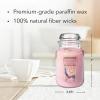 imageYankee Candle Lilac Blossoms Scented Classic 22oz Large Jar Single Wick Candle Over 110 Hours of Burn Time Perfect for Gifting Gatherings and Seasonal DecorationsFresh Cut Roses