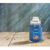 imageYankee Candle Mediterranean Breeze Scented Classic 22oz Large Jar Single Wick Candle Over 110 Hours of Burn Time ParaffinGrade WaxTurquoise Sky