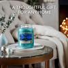 imageYankee Candle Scented Candle Winter Night Stars Large Jar Candle Snow Globe Wonderland Collection Burn Time up to 150 HoursWinter Night Stars