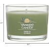 imageYankee Candle Signature Votive Mini Candle Jar Coconut Beach Scent Natural Soy Wax Blend Candle with Natural Fiber Wick 13 OZ Glass Jar Pack of 4Sage  Citrus