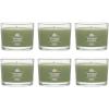 imageYankee Candle Signature Votive Mini Candle Jar Coconut Beach Scent Natural Soy Wax Blend Candle with Natural Fiber Wick 13 OZ Glass Jar Pack of 4Sage  Citrus