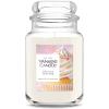 imageYankee Candle Vanilla Cupcake Scented Classic 22oz Large Jar Single Wick Candle Over 110 Hours of Burn Time Ideal for Creating Relaxing Ambience ampamp Holiday GiftingVanilla Cupcake
