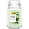 imageYankee Candle Large Jar Scented Candle with up to 150 Hour Burn Time Premium Plant Wax Blend for Consistent Burn 22 oz Jar Candle with Room Filling Fragrance Sage ampamp CitrusCucumber Mint Cooler