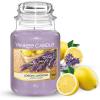 imageYankee Candle Large Jar Scented Candle with up to 150 Hour Burn Time Premium Plant Wax Blend for Consistent Burn 22 oz Jar Candle with Room Filling Fragrance Sage ampamp CitrusLemon Lavender