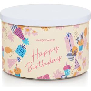 imageYankee Candle 3Wick Candle Vanilla Cupcake Brithday Scented Candles 18oz Happy Birthday Gift Candle for WomenUnique Gift for Best FriendMomSisterWife