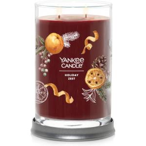 imageYankee Candle Kitchen Spice Scented Signature 20oz Large Jar 2Wick Candle Over 60 Hours of Burn TimeHoliday Zest