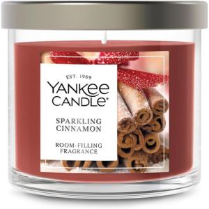 imageYankee Candle Kitchen Spice Scented Signature 20oz Large Jar 2Wick Candle Over 60 Hours of Burn TimeSparkling Cinnamon