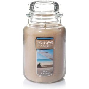 imageYankee Candle Lilac Blossoms Scented Classic 22oz Large Jar Single Wick Candle Over 110 Hours of Burn Time Perfect for Gifting Gatherings and Seasonal DecorationsSun  Sand