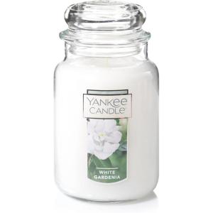 imageYankee Candle Lilac Blossoms Scented Classic 22oz Large Jar Single Wick Candle Over 110 Hours of Burn Time Perfect for Gifting Gatherings and Seasonal DecorationsWhite Gardenia