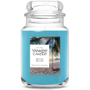 imageYankee Candle Mediterranean Breeze Scented Classic 22oz Large Jar Single Wick Candle Over 110 Hours of Burn Time ParaffinGrade WaxBeach Escape