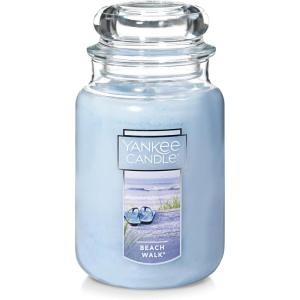 imageYankee Candle Mediterranean Breeze Scented Classic 22oz Large Jar Single Wick Candle Over 110 Hours of Burn Time ParaffinGrade WaxBeach Walk