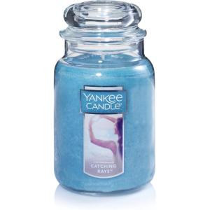 imageYankee Candle Mediterranean Breeze Scented Classic 22oz Large Jar Single Wick Candle Over 110 Hours of Burn Time ParaffinGrade WaxCatching Rays