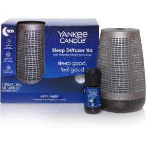 imageYankee Candle Sleep Diffuser Oil Refill  Peaceful Dreams Essential OilBronze Weave