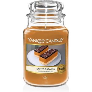 imageYankee Candle Vanilla Cupcake Scented Classic 22oz Large Jar Single Wick Candle Over 110 Hours of Burn Time Ideal for Creating Relaxing Ambience ampamp Holiday GiftingSalted Caramel