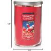 imageYankee Candle All is Bright Scented Classic 22oz Large Jar Single Wick Candle Over 110 Hours of Burn TimeChristmas Eve