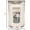 imageYankee Candle All is Bright Scented Classic 22oz Large Jar Single Wick Candle Over 110 Hours of Burn TimeSparkling Snow