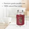 imageYankee Candle Balsam ampamp Cedar Scented Classic 22oz Large Jar Single Wick Candle Over 110 Hours of Burn Time Ideal Holiday GiftRed Apple Wreath