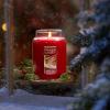 imageYankee Candle Balsam ampamp Cedar Scented Classic 22oz Large Jar Single Wick Candle Over 110 Hours of Burn Time Ideal Holiday GiftSparkling Cinnamon