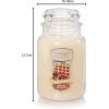 imageYankee Candle Buttercream Scented Classic 22oz Large Jar Single Wick Candle Over 110 Hours of Burn TimeBelgian Waffles