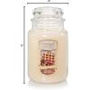 imageYankee Candle Buttercream Scented Classic 22oz Large Jar Single Wick Candle Over 110 Hours of Burn TimeBelgian Waffles