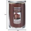 imageYankee Candle Buttercream Scented Classic 22oz Large Jar Single Wick Candle Over 110 Hours of Burn TimeChocolate Layer Cake