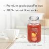 imageYankee Candle Kitchen Spice Scented Classic 22oz Large Jar Single Wick Over 110 Hours of Burn Time Ideal for Home Celebrations GiftingSpiced Pumpkin
