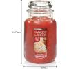 imageYankee Candle Kitchen Spice Scented Classic 22oz Large Jar Single Wick Over 110 Hours of Burn Time Ideal for Home Celebrations GiftingSugared Cinnamon Apple
