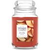 imageYankee Candle Kitchen Spice Scented Classic 22oz Large Jar Single Wick Over 110 Hours of Burn Time Ideal for Home Celebrations GiftingSugared Cinnamon Apple