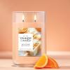 imageYankee Candle Large Tumbler Scented Candle with up to 80 Hour Burn Time Premium Plant Wax Blend for Consistent Burn 20 oz Tumbler Candle with Room Filling Fragrance Vanilla Crme BrleTangerine  Vanilla