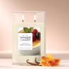 imageYankee Candle Large Tumbler Scented Candle with up to 80 Hour Burn Time Premium Plant Wax Blend for Consistent Burn 20 oz Tumbler Candle with Room Filling Fragrance Vanilla Crme BrleVanilla Crme Brle