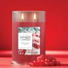 imageYankee Candle Large Tumbler Scented Candle with up to 80 Hour Burn Time Premium Plant Wax Blend for Consistent Burn 20 oz Tumbler Candle with Room Filling Fragrance Vanilla Crme BrleChristmas Eve