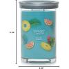 imageYankee Candle Macintosh Scented Signature 20oz Large Jar 2Wick Candle Over 60 Hours of Burn TimeBahama Breeze