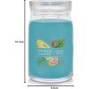 imageYankee Candle Macintosh Scented Signature 20oz Large Jar 2Wick Candle Over 60 Hours of Burn TimeBahama Breeze