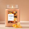 imageYankee Candle Pink Sands Scented Classic 22oz Large Jar Single Wick Candle Over 110 Hours of Burn Time Perfect for Creating Relaxing AtmosphereHoney Clementine