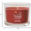 imageYankee Candle Signature Votive Mini Candle Jar Autumn Daydream Scent Natural Soy Wax Blend Candle with Natural Fiber Wick 13 OZ Glass Jar Pack of 4Autumn Daydream
