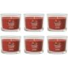 imageYankee Candle Signature Votive Mini Candle Jar Autumn Daydream Scent Natural Soy Wax Blend Candle with Natural Fiber Wick 13 OZ Glass Jar Pack of 4Autumn Daydream