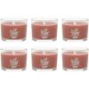 imageYankee Candle Signature Votive Mini Candle Jar Autumn Wreath Scent Natural Soy Wax Blend Candle with Natural Fiber Wick 13 OZ Glass Jar Pack of 4Autumn Wreath