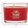 imageYankee Candle Signature Votive Mini Candle Jar Autumn Wreath Scent Natural Soy Wax Blend Candle with Natural Fiber Wick 13 OZ Glass Jar Pack of 4Macintosh