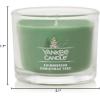imageYankee Candle Signature Votive Mini Candle Jar Balsam ampamp Cedar Scent Natural Soy Wax Blend Candle with Natural Fiber Wick 13 OZ Glass Jar Pack of 6Shimmering Christmas Tree