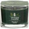 imageYankee Candle Signature Votive Mini Candle Jar Balsam ampamp Cedar Scent Natural Soy Wax Blend Candle with Natural Fiber Wick 13 OZ Glass Jar Pack of 6Balsam Cedar