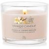imageYankee Candle Signature Votive Mini Candle Jar Pumpkin Banana Scone Scent Natural Soy Wax Blend Candle with Natural Fiber Wick 13 OZ Glass Jar Pack of 12Vanilla Crme Brulee