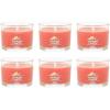 imageYankee Candle Signature Votive Mini Candle Jar Pumpkin Banana Scone Scent Natural Soy Wax Blend Candle with Natural Fiber Wick 13 OZ Glass Jar Pack of 12Apple Pumpkin