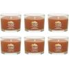 imageYankee Candle Signature Votive Mini Candle Jar Pumpkin Banana Scone Scent Natural Soy Wax Blend Candle with Natural Fiber Wick 13 OZ Glass Jar Pack of 12Pumpkin Banana Scone
